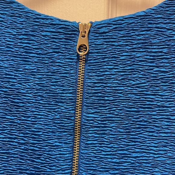 Ted Baker Blue Dress Size 2 - Picture 3 of 4